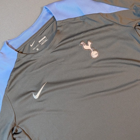 Nike Other - Tottenham Hotspur FC NIKE Dri FIT Short‎ Sleeve Soccer Training Top Mens L